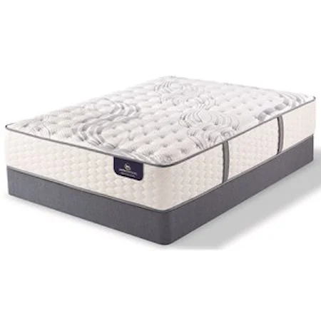 King Luxury Firm Premium Pocketed Coil Mattress and Motion Plus Adjustable Foundation